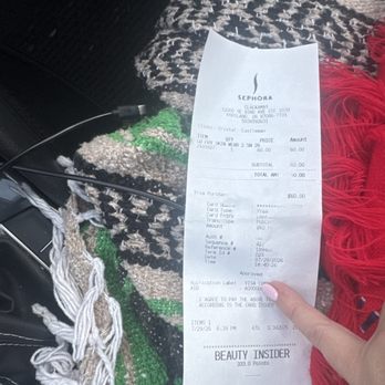 SEPHORA - A week to late:/ I had no idea how strict of a return policy it was - not even exchange is possible #beware - Cosmetics & Beauty Supply Near Me - Portland, Oregon