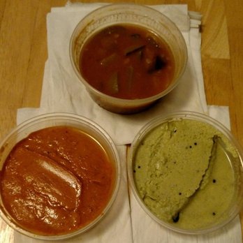 SAN IDLI - Sambar with sauces - Indian Near Me - San Diego, California SAN IDLI - Sambar with sauces - Indian Near Me - San Diego, California