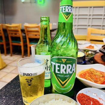 Dokdo Restaurant - Authentic Korean dining: an ice-cold Terra beer, Chamisul Fresh soju, fiery gochugaru, kimchi, and steaming rice - Korean Near Me - Houston, Texas Dokdo Restaurant - Authentic Korean dining: an ice-cold Terra beer, Chamisul Fresh soju, fiery gochugaru, kimchi, and steaming rice - Korean Near Me - Houston, Texas