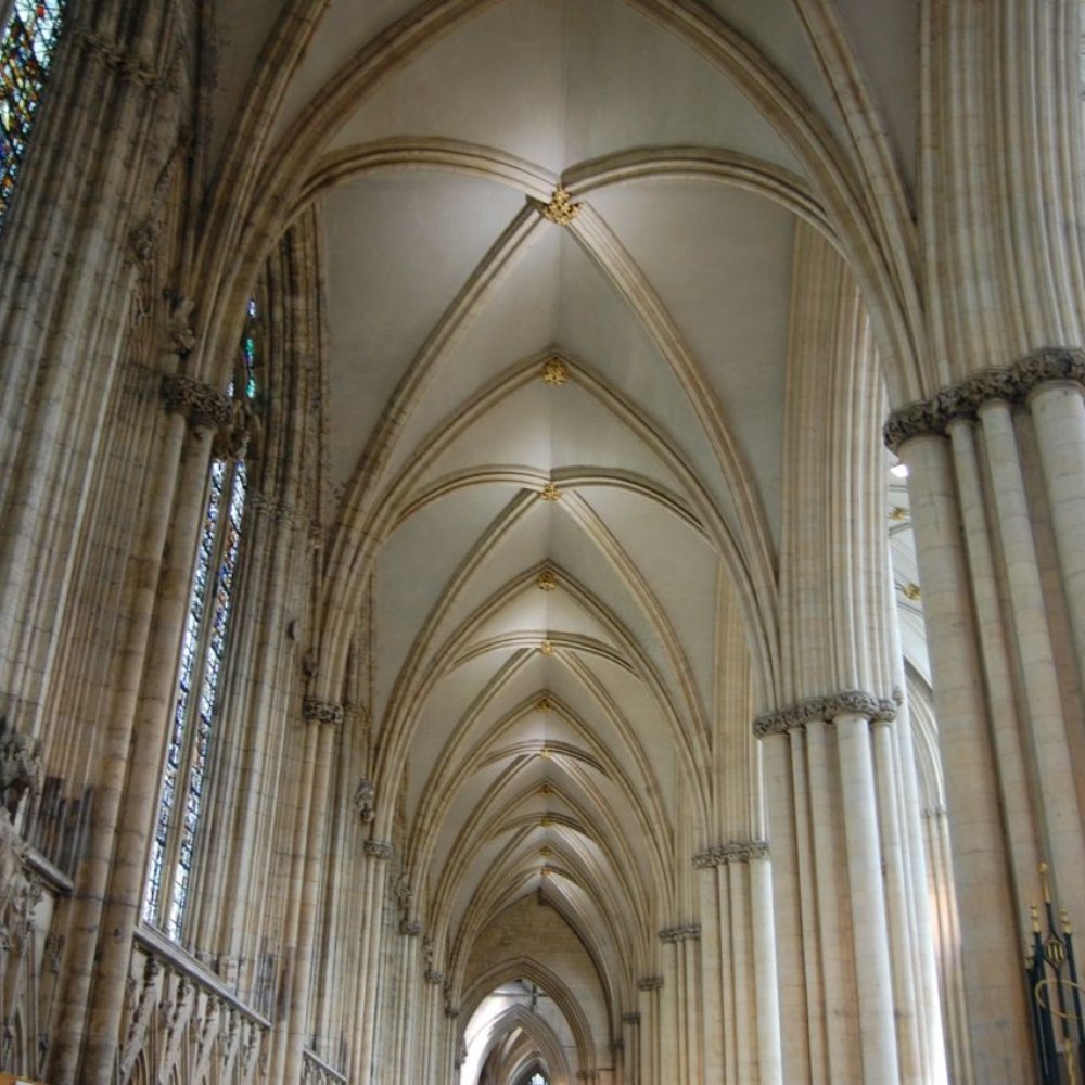 York Minster - Vaulted ceiling - Churches Near Me - York, YOR