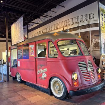Luchador Brewing - Indoor Car where they hand you your orders! - Breweries Near Me - Cathedral City, California