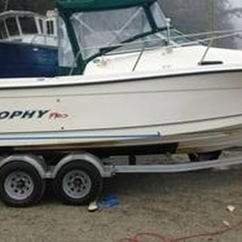 Sechelt Boat Care - This was a tricky bottom paint to do. It was out door in November and quite cold out. We had to polly the boat and create hea... - Boat Repair Near Me - Richmond, British Columbia Sechelt Boat Care - This was a tricky bottom paint to do. It was out door in November and quite cold out. We had to polly the boat and create hea... - Boat Repair Near Me - Richmond, British Columbia