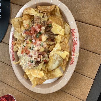 Capt. Cook's - Pulled Pork Nachos - American Near Me - Lake Buena Vista, Florida Capt. Cook's - Pulled Pork Nachos - American Near Me - Lake Buena Vista, Florida