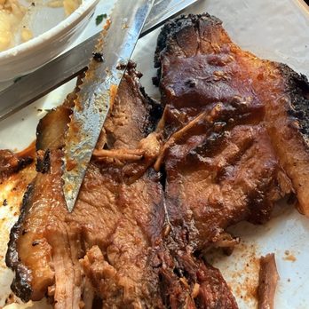 Salt + Smoke - Over cooked Brisket - Barbeque Near Me - St. Louis, Missouri