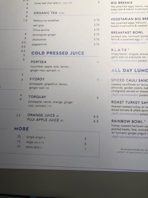 Menu photo 5 Bluestone Lane Harvard Square Café Cambridge, MA Menu photo 5 Bluestone Lane Harvard Square Café Cambridge, MA