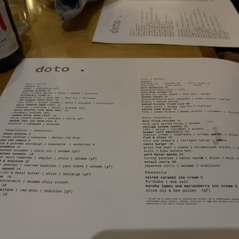 Doto Restaurant - Menu - Coffee & Tea Near Me - Los Angeles, California