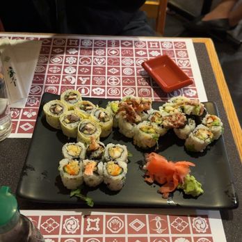Sakana Japanese Restaurant - a plate of sushi rolls - Japanese Near Me - Washington, DC, District of Columbia Sakana Japanese Restaurant - a plate of sushi rolls - Japanese Near Me - Washington, DC, District of Columbia