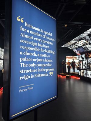 The Royal Yacht Britannia by null