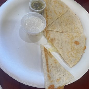 Frida's Hawaii - Cheese Quesadilla. Daughter said it was good. - Tacos Near Me - Ewa Beach, Hawaii Frida's Hawaii - Cheese Quesadilla. Daughter said it was good. - Tacos Near Me - Ewa Beach, Hawaii