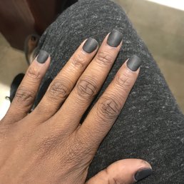My nails after I got them done. SMH My nails after I got them done. SMH