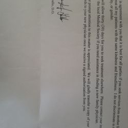 Midlothian Medical Center - Letter from Gallo