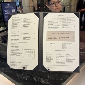 Bistecca - The menu - Italian Near Me - Las Vegas, Nevada