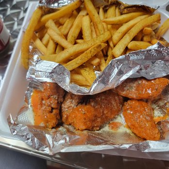OMG WINGS - 5 piece tenders and fries - Chicken Wings Near Me - Conroe, Texas