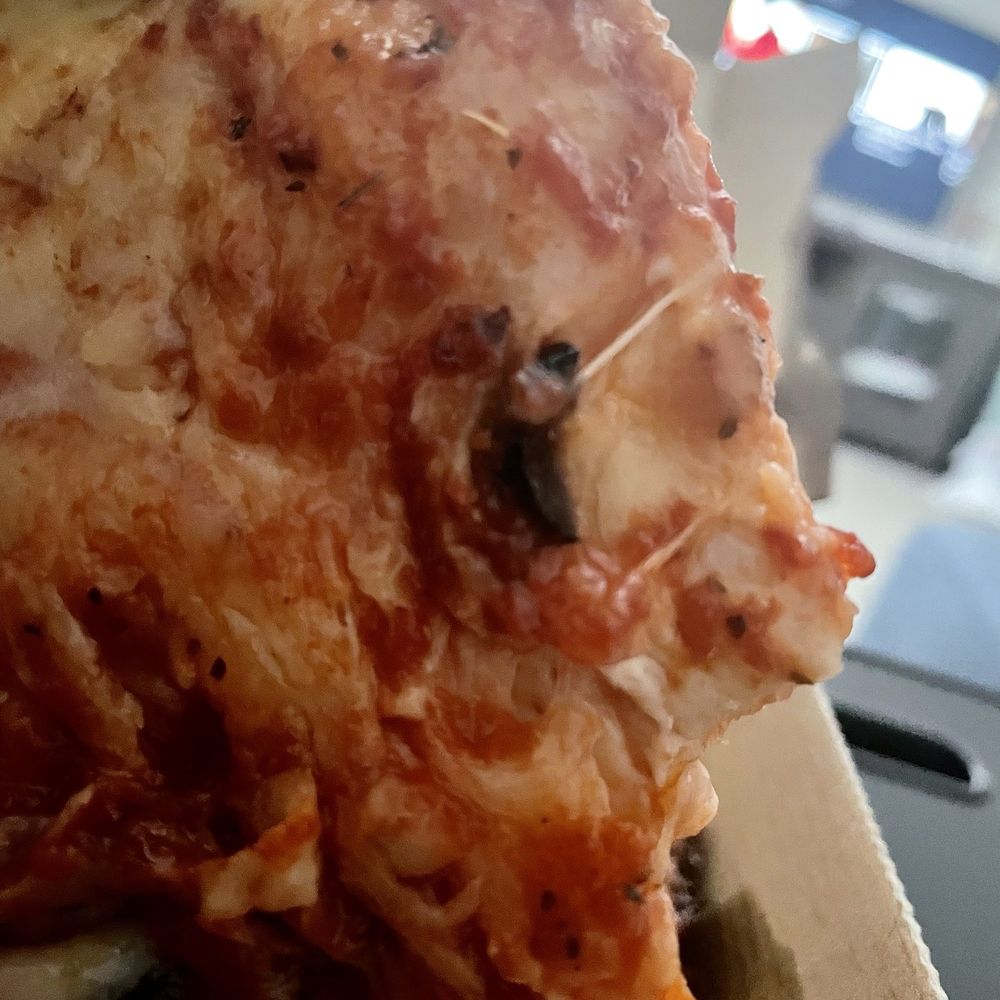 Fuji & Vi's - Raw dough. Hard to see but thankfully grubhub is treating me better that his restaurant did. - Pizza Near Me - Pasadena, California Fuji & Vi's - Raw dough. Hard to see but thankfully grubhub is treating me better that his restaurant did. - Pizza Near Me - Pasadena, California