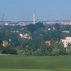Army Navy Country Club - View of Washington Monument during ceremony & cocktail hour