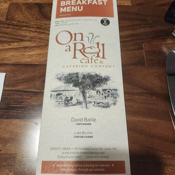 On A Roll Cafe - Cafes Near Me - Lenox, Massachusetts