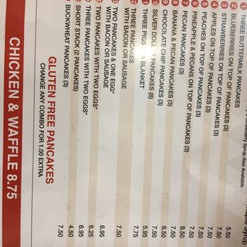 Theo's Pancake House - Menu - American Near Me - Myrtle Beach, South Carolina