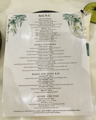 Menu photo 2 Costa Verde Sterling, VA
