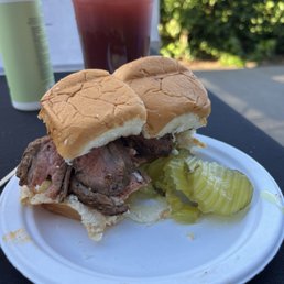 Tri-tip sliders! Tri-tip sliders!
