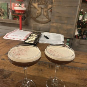 The Goodyear House - Espresso martini wirh peppermint - Tapas Bars Near Me - Charlotte, North Carolina