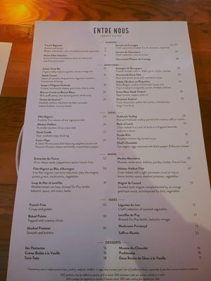 Menu photo 7 Entre Nous French Bistro Pasadena, CA Menu photo 7 Entre Nous French Bistro Pasadena, CA