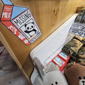Trader Joe's - Looking for Pickles, the panda... the mascot of this store - Grocery Near Me - San Diego, California Trader Joe's - Looking for Pickles, the panda... the mascot of this store - Grocery Near Me - San Diego, California