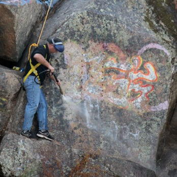Accurate Cleaning - Graffiti removal: Wet sand blasting to remove the toughest graffiti. - Gutter Services Near Me - Loomis, California Accurate Cleaning - Graffiti removal: Wet sand blasting to remove the toughest graffiti. - Gutter Services Near Me - Loomis, California