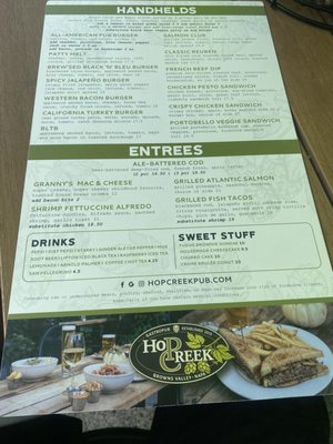 Menu photo 1 Hop Creek Napa, CA