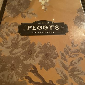 Peggy's On The Green - Menu at table - Southern Near Me - Boerne, Texas Peggy's On The Green - Menu at table - Southern Near Me - Boerne, Texas
