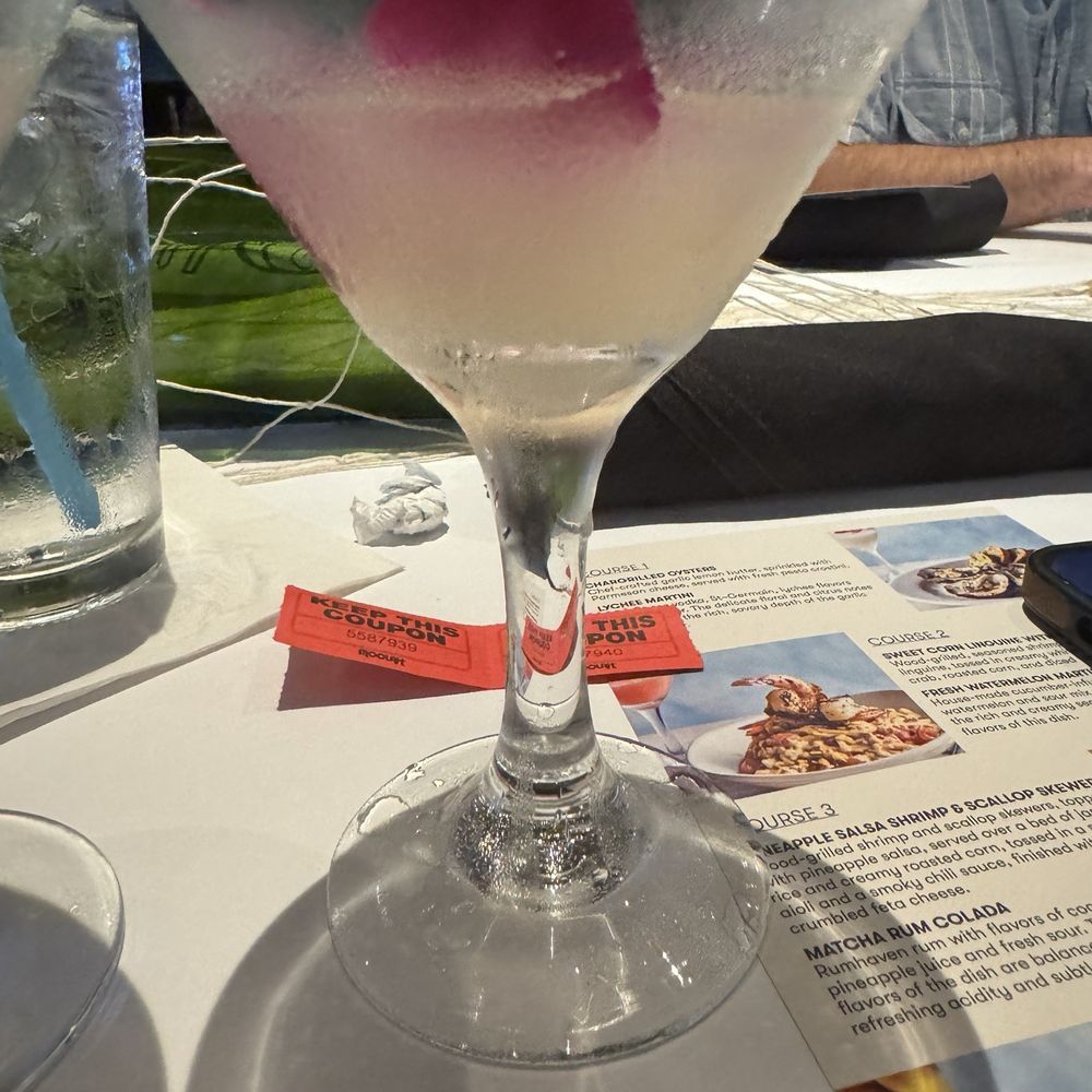 Bonefish Grill - Lychee martini - Seafood Near Me - Tampa, Florida