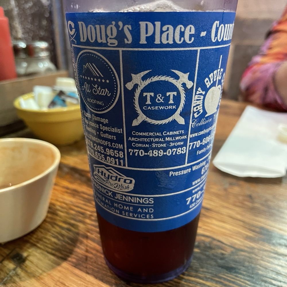 Doug's Place - The best iced tea, this side of the Mason Dixon - Southern Near Me - Emerson, Georgia Doug's Place - The best iced tea, this side of the Mason Dixon - Southern Near Me - Emerson, Georgia