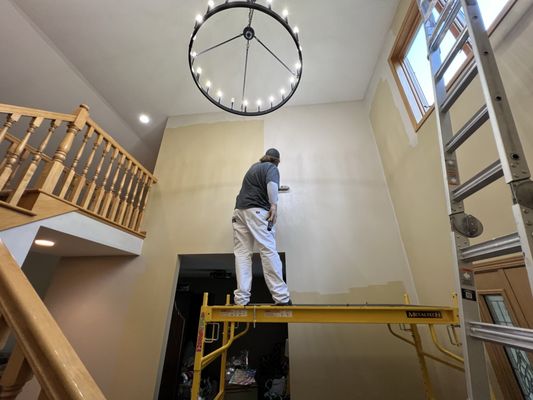 Interior Paint Residential Home - 2 Floors - Our crew delivers crisp lines, clean job sites, and courteous service from estimate to final walk-through. We use premium Sherwin-Williams paints, stay on schedule, and stand behind every coat.
Why Choose Us?
- Expert Color Consultations: We help you select shades that match your style and goals.
- Detail-Oriented: Crisp lines, clean trim, and attention to architectural details make all the difference.
- Respectful & Efficient: We keep our workspace tidy and get the job done right, on time.
Ready to transform your interior?
Contact us to schedule a free estimate, and let’s make your dream space a reality! Interior Paint Residential Home - 2 Floors - Our crew delivers crisp lines, clean job sites, and courteous service from estimate to final walk-through. We use premium Sherwin-Williams paints, stay on schedule, and stand behind every coat.
Why Choose Us?
- Expert Color Consultations: We help you select shades that match your style and goals.
- Detail-Oriented: Crisp lines, clean trim, and attention to architectural details make all the difference.
- Respectful & Efficient: We keep our workspace tidy and get the job done right, on time.
Ready to transform your interior?
Contact us to schedule a free estimate, and let’s make your dream space a reality!