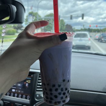 BocoPop - 24oz Taro Milk Tea with extra Tapioca - Coffee & Tea Near Me - Liberty Lake, Washington BocoPop - 24oz Taro Milk Tea with extra Tapioca - Coffee & Tea Near Me - Liberty Lake, Washington