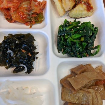 Mom's Tofu House - Banchan (side dishes) - Korean Near Me - Millbrae, California Mom's Tofu House - Banchan (side dishes) - Korean Near Me - Millbrae, California