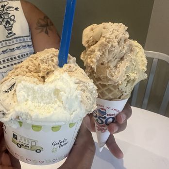 Miabella Gelato - Got 4 flavors. Coconut, hazelnut, pistachio, stratatella. - Ice Cream & Frozen Yogurt Near Me - Roseville, California Miabella Gelato - Got 4 flavors. Coconut, hazelnut, pistachio, stratatella. - Ice Cream & Frozen Yogurt Near Me - Roseville, California
