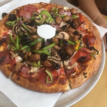 Lui's Pizza & Subs - The deluxe in a small size. YUM - Pizza Near Me - Anaheim, California