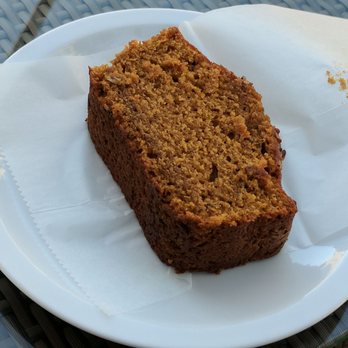 Cafe Aroma - Amazing pumpkin bread. - Desserts Near Me - Norwalk, Connecticut