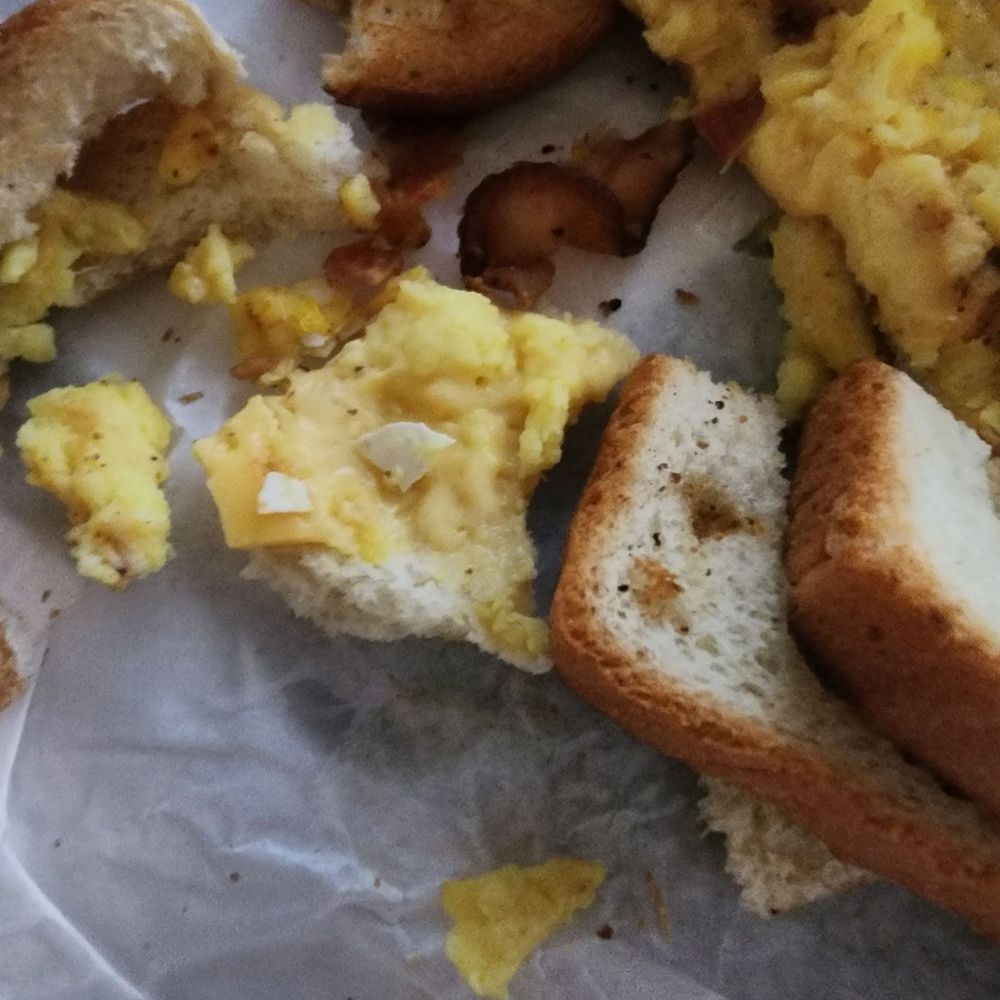 The eggshell in my sandwich. The eggshell in my sandwich.