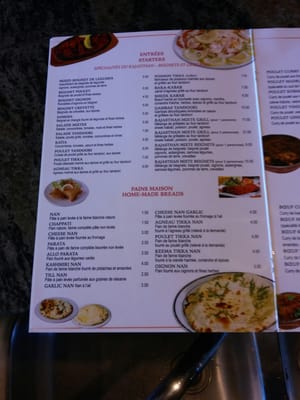 Menu photo 5 Restaurant Rajasthan Montélimar, 26