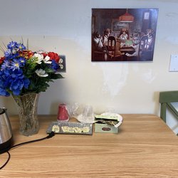 The Company of Books - Tea station