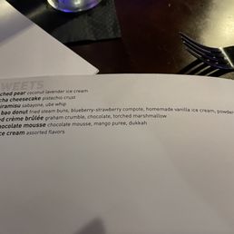 desset menu desset menu