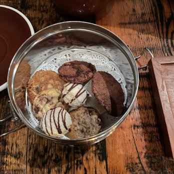 Trokay - a bowl of cookies and a cup of coffee - New American Near Me - Truckee, California