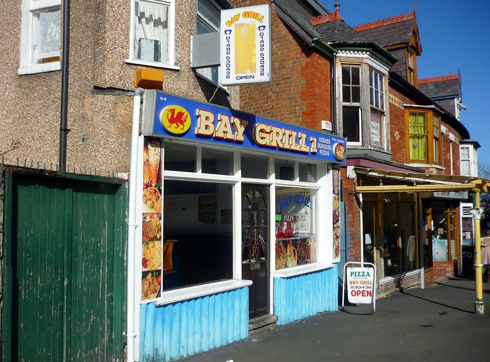 BAY GRILL 54 Sea View Road, Colwyn Bay, Conwy, United Kingdom Fast