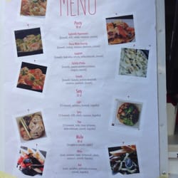 Różowa Krewetka - Menu