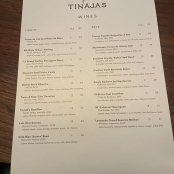 Tinajas Wine & Beer - Wine Menu - Wine Bars Near Me - Tucson, Arizona Tinajas Wine & Beer - Wine Menu - Wine Bars Near Me - Tucson, Arizona