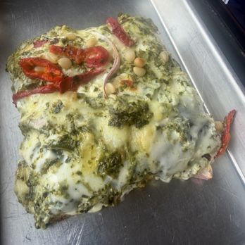 Venus - Pesto pizza slice - Coffee & Tea Near Me - Sacramento, California