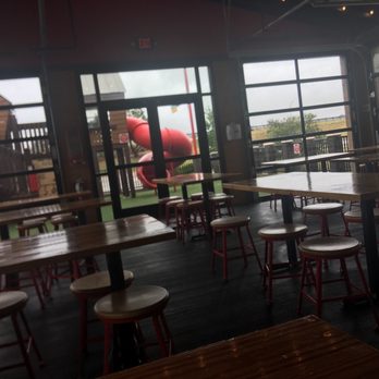 Hat Creek Burger Company - Patio seating closed for rain - Burgers Near Me - Coppell, Texas Hat Creek Burger Company - Patio seating closed for rain - Burgers Near Me - Coppell, Texas