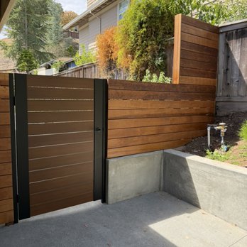 Lucio Landscape Construction - Aluminum gate, fencing, concrete retaining walls, and patio. - Landscaping Near Me Lucio Landscape Construction - Aluminum gate, fencing, concrete retaining walls, and patio. - Landscaping Near Me
