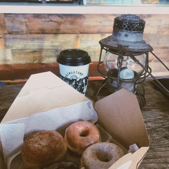 Grindstone Coffee & Donuts - Coffee, doughnuts, seating. - Donuts Near Me - Sag Harbor, New York Grindstone Coffee & Donuts - Coffee, doughnuts, seating. - Donuts Near Me - Sag Harbor, New York