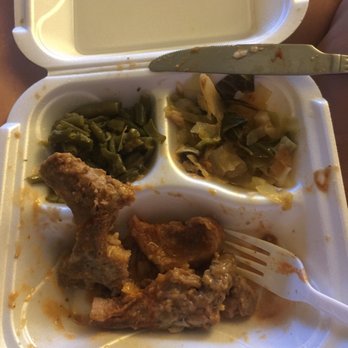 April's Place - Smothered pork chops (rice removed i don't eat rice) had to smother in hot sauce - Soul Food Near Me - Douglasville, Georgia April's Place - Smothered pork chops (rice removed i don't eat rice) had to smother in hot sauce - Soul Food Near Me - Douglasville, Georgia